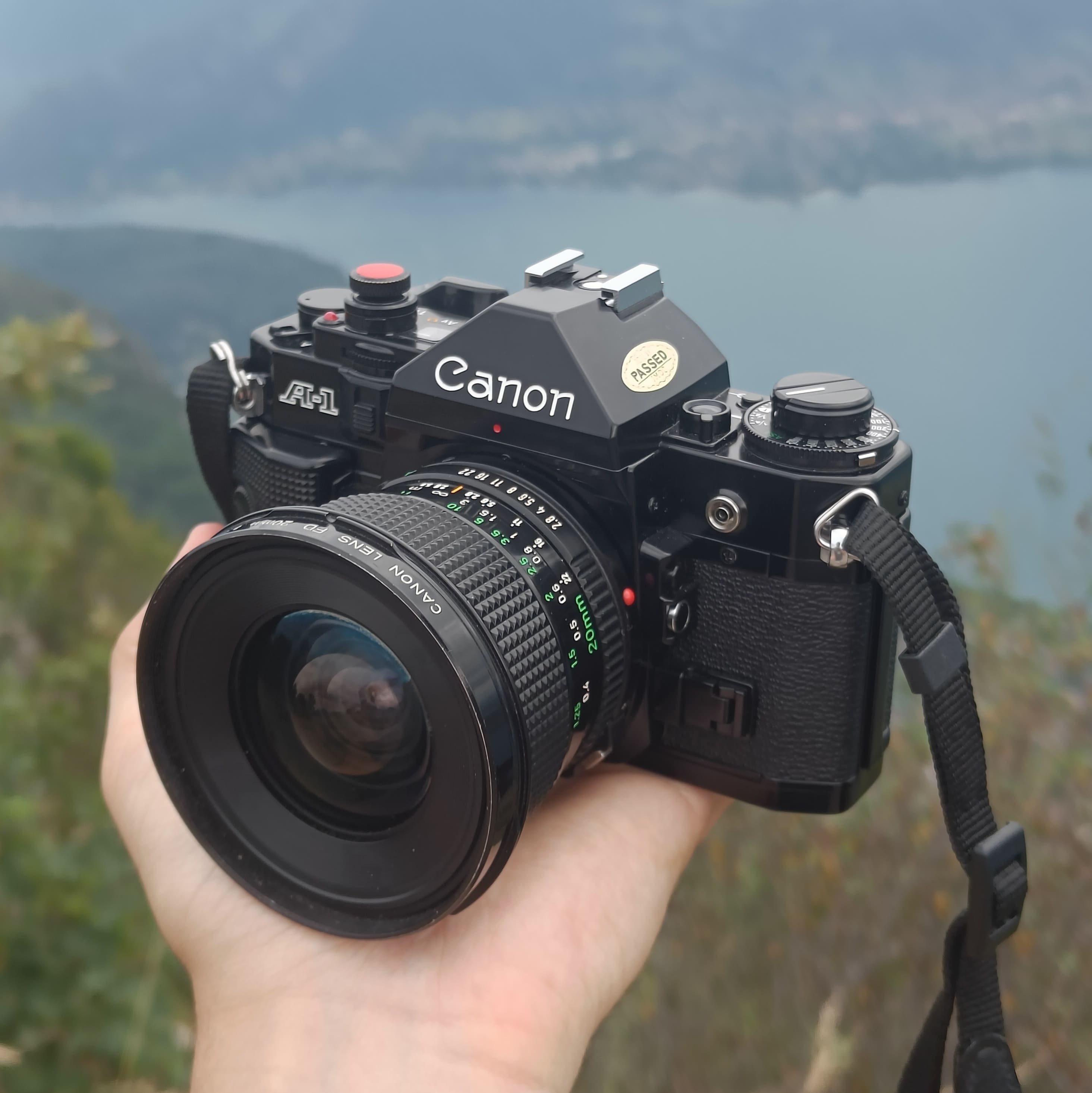 READ[MINT] Canon A-1 A1 SLR 35mm Film camera New FD 50mm f/1.4 Lens