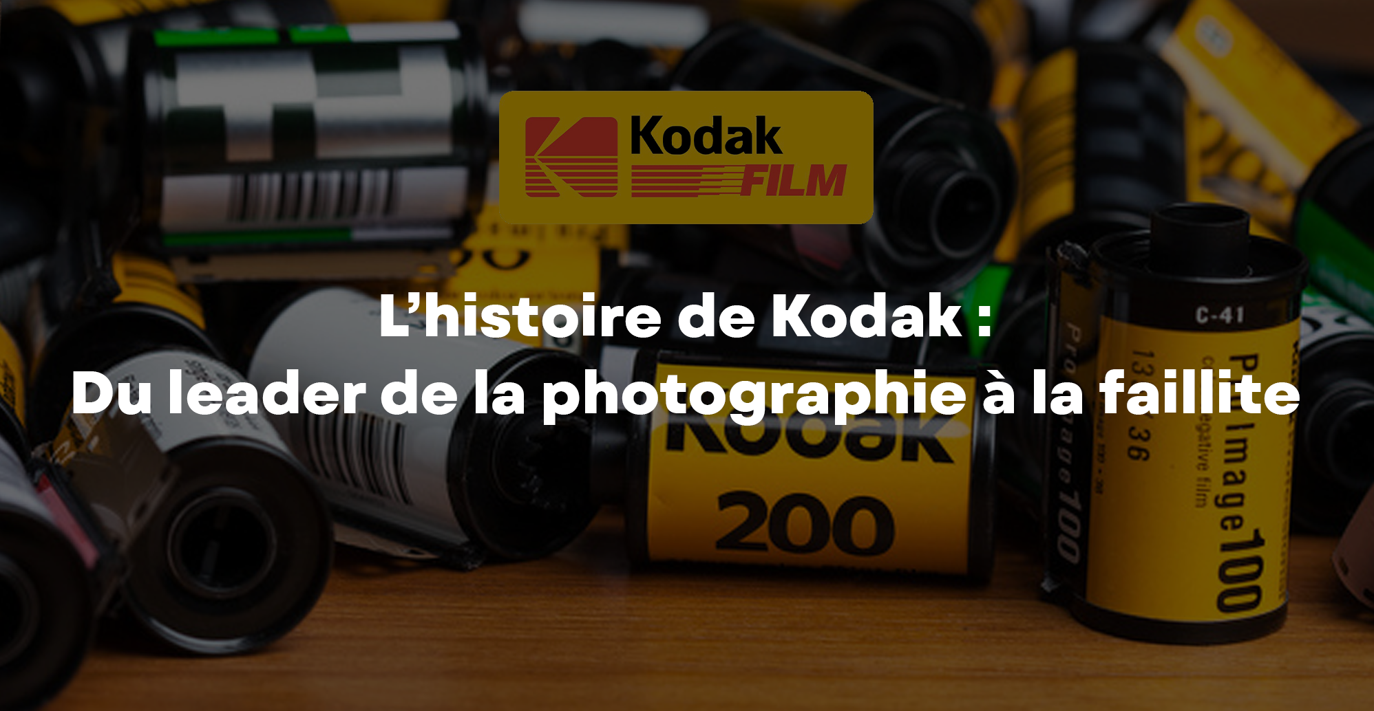 L'histoire de Kodak : Du leader de la photographie à la faillite –  BromureFilm