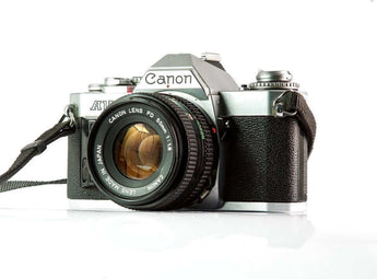 Canon AV1 50mm f/1.8 - Appareil photo argentique - BromureFilm