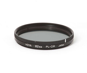 Filtre circulaire Hoya 62mm PL-CIR (polarisant) - Appareil photo argentique - BromureFilm