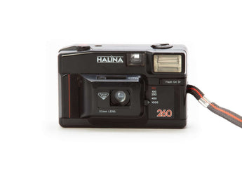 Halina 260 noir - Appareil photo argentique - BromureFilm