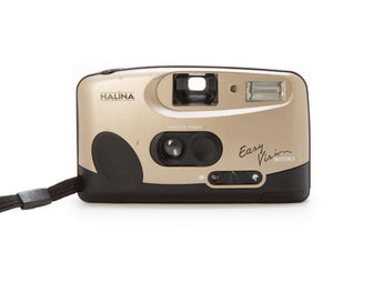 Halina Easy Vision Motor S beige - Appareil photo argentique - BromureFilm