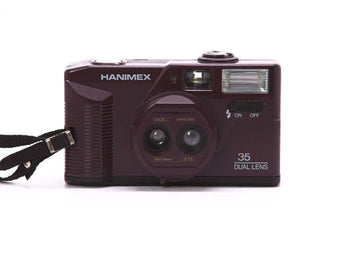 Hanimex 35DL Bordeaux - Appareil photo argentique - BromureFilm