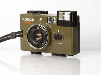 Konica pop kaki - Appareil photo argentique - BromureFilm