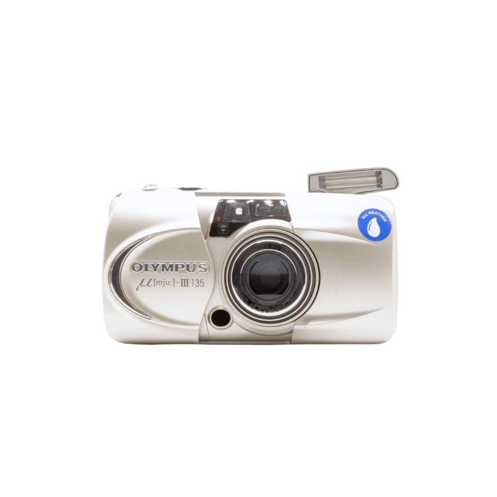 776770/OLYMPUS μ-Ⅲ 135 シルバー オリンパス Olympus Mju-III 135 – Compact Film Camera with 38-135 mm Optical