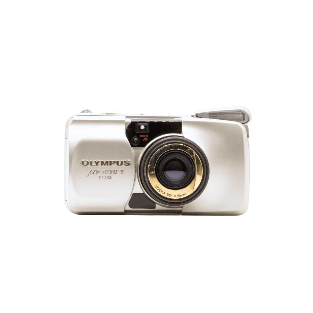 Olympus Mju ZOOM 105 DELUXE – Power and Elegance in a Compact Film