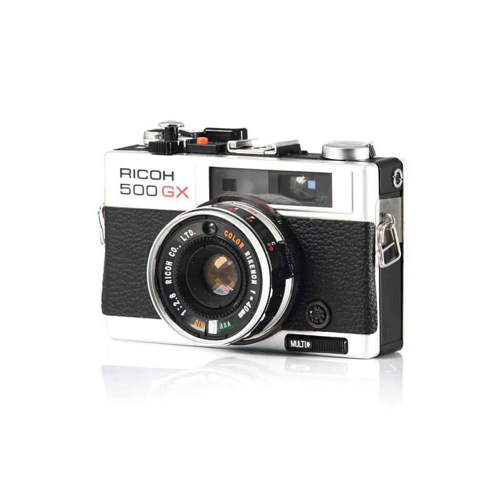 【完動品】リコー RICOH 500 GX レンジファインダー ブラック RICOH 500 GX コンパクトフィルムカメラ 完動品】リコー RICOH 500 GX