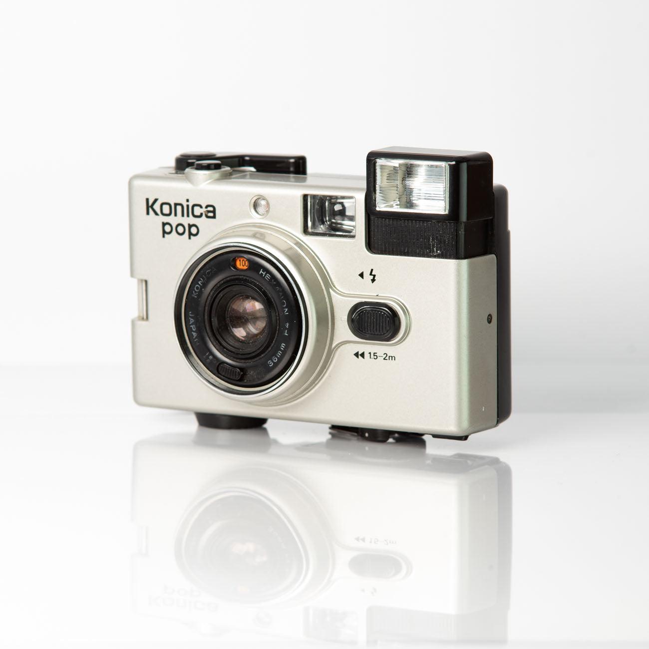 Konica pop gris appareil photo argentique