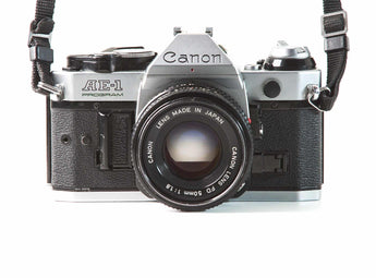 Canon AE1 program 50mm f/1.8 - appareil photo argentique -BromureFilm