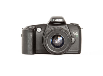 Canon EOS 500N + 35-80mm Ultrasonic-Reflex 35mm-BromureFilm