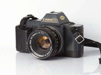 Canon T70 50mm f/1.8 - Appareil photo argentique - BromureFilm