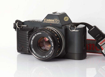 Canon T70 50mm f/1.8 S.C - Appareil photo argentique - BromureFilm