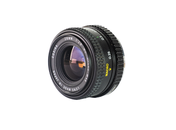 Cosina 28mm f/2.8 MC Macro (Objectif argentique monture Pentax PK) - PB96014907-Objectif-BromureFilm