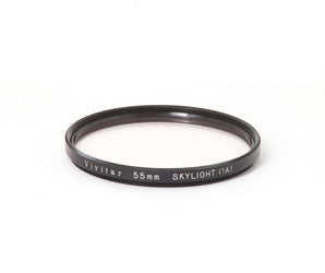 Filtre circulaire Vivitar 55mm Skylight (1A) - Appareil photo argentique - BromureFilm