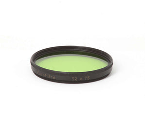 Filtre circulaire Eurofiltre 52x75 52mm vert - Appareil photo argentique - BromureFilm