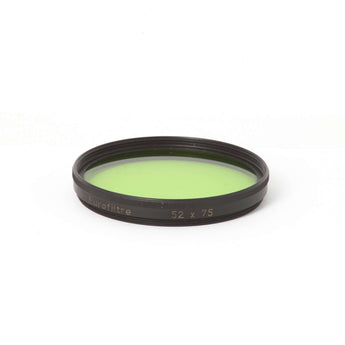Filtre circulaire Eurofiltre 52x75 52mm vert - Appareil photo argentique - BromureFilm