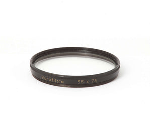 Filtre circulaire Eurofiltre 55x75 protection - Appareil photo argentique - BromureFilm