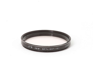 Filtre circulaire Hoya 49mm Skylight (1A) - Appareil photo argentique - BromureFilm