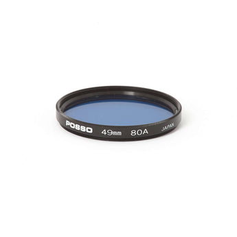 Filtre circulaire Posso 49mm 80A - Appareil photo argentique - BromureFilm