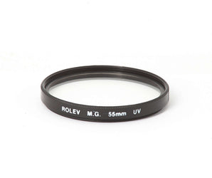 Filtre circulaire Rolev M.G. 55mm UV - Appareil photo argentique - BromureFilm