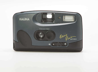 Halina Easy Vision Motor S bleu - Appareil photo argentique - BromureFilm
