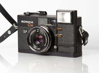 Konica C35 EF - Appareil photo argentique - BromureFilm