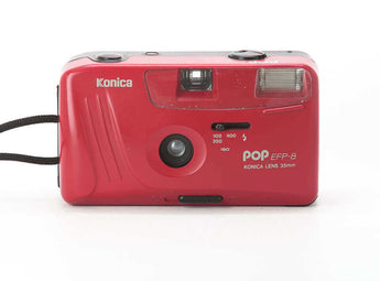 Konica Pop EFP-8 rouge - Appareil photo argentique - BromureFilm