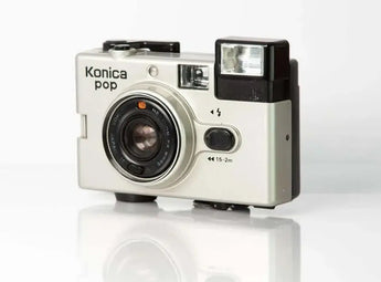 Konica pop gris - Appareil photo argentique - BromureFilm