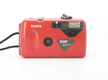 Konica Pop Junior rouge - Appareil photo argentique - BromureFilm