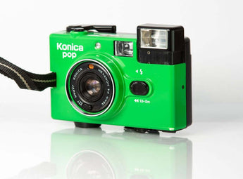 Konica pop vert - Appareil photo argentique - BromureFilm