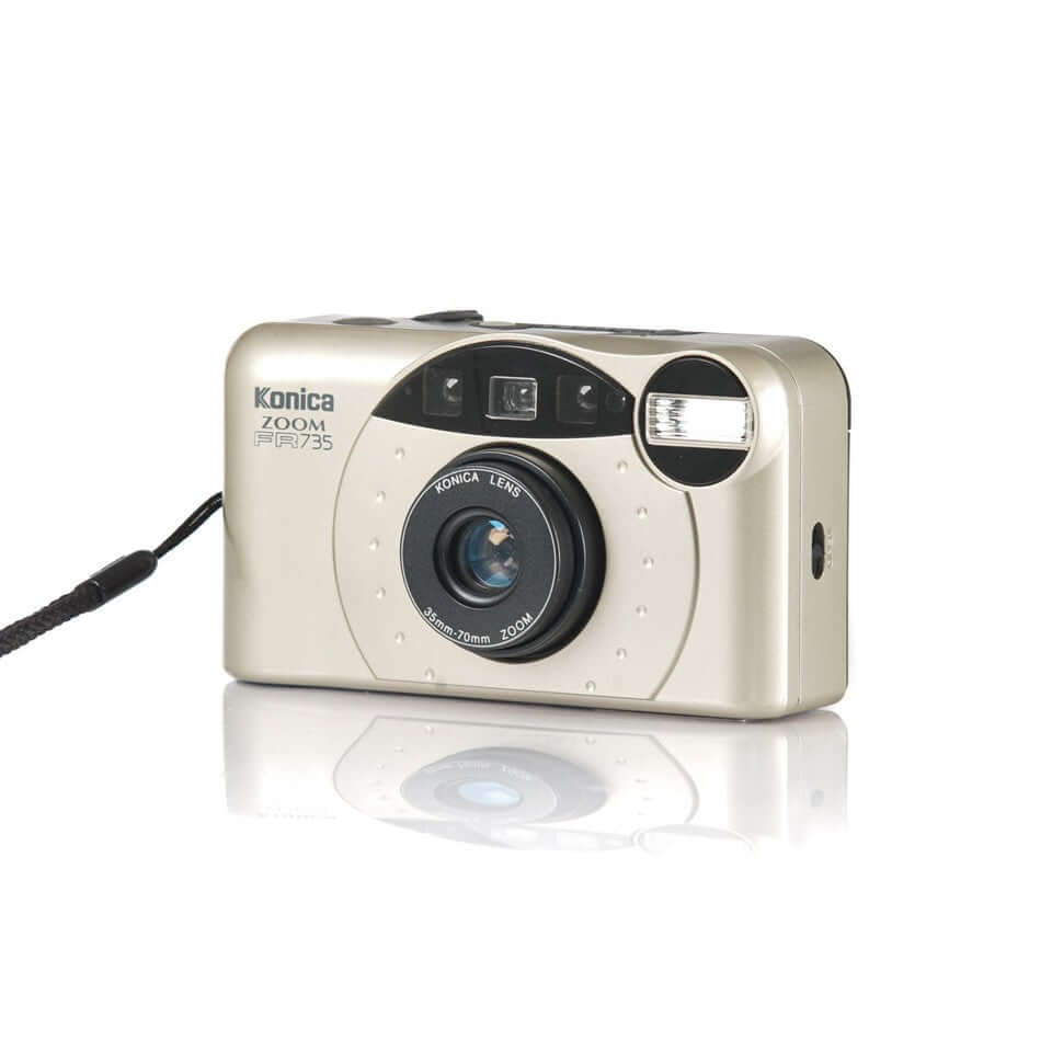 Konica コンパクトフィルムカメラ 本体lens35❣️ Konica Zoom FR735 - film camera – BromureFilm