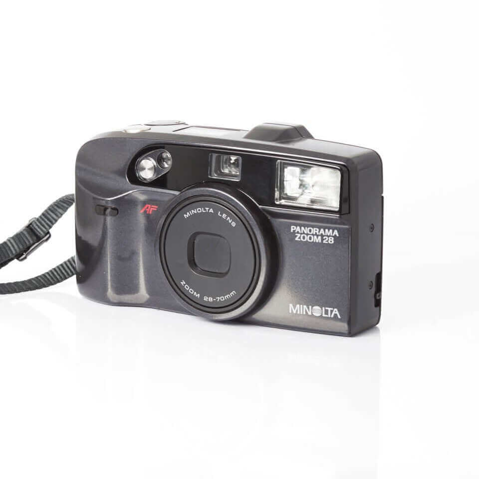 Minolta Panorama Zoom 28 - film camera – BromureFilm