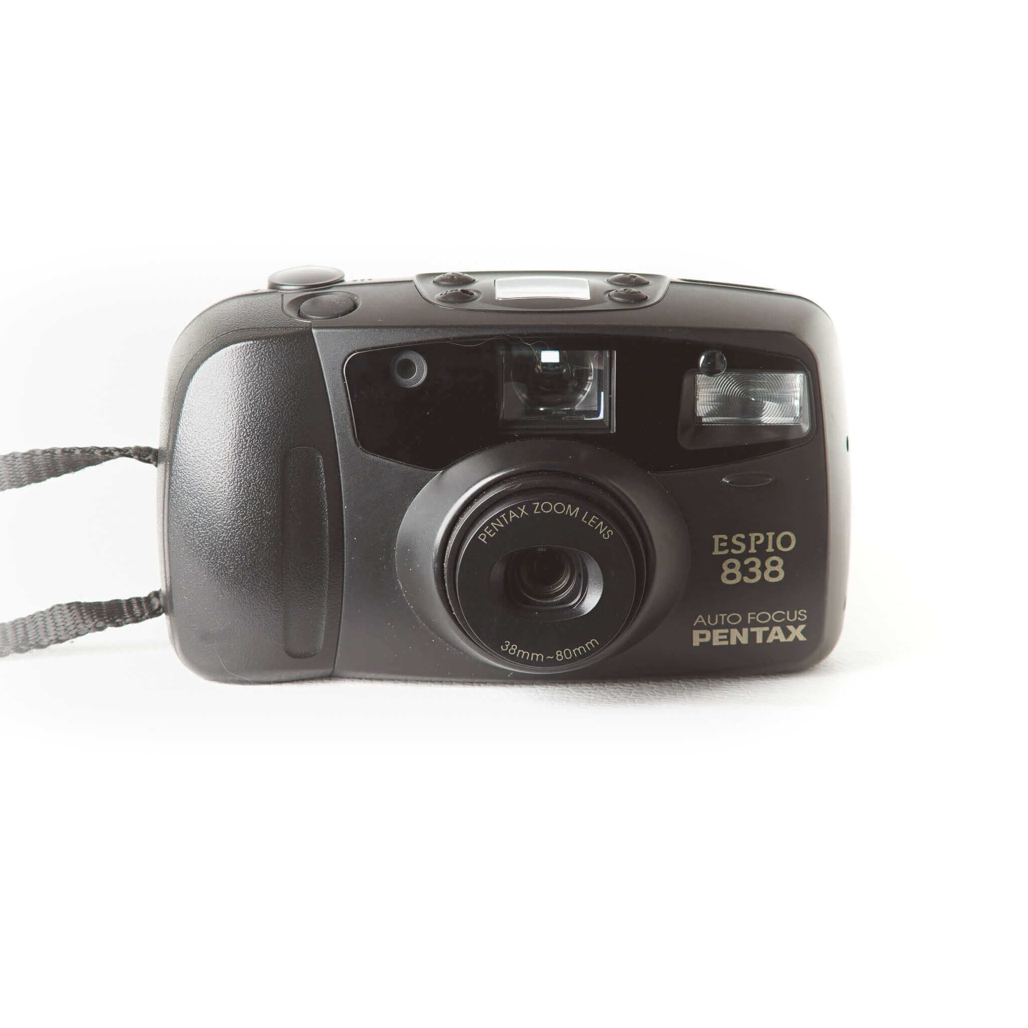 Pentax Espio 838 – 35mm film compact with 38-80mm zoom and built