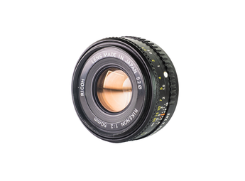Ricoh 50mm f/2.8 Rikenon (Objectif argentique monture Pentax PK) - 125607-Objectif-BromureFilm