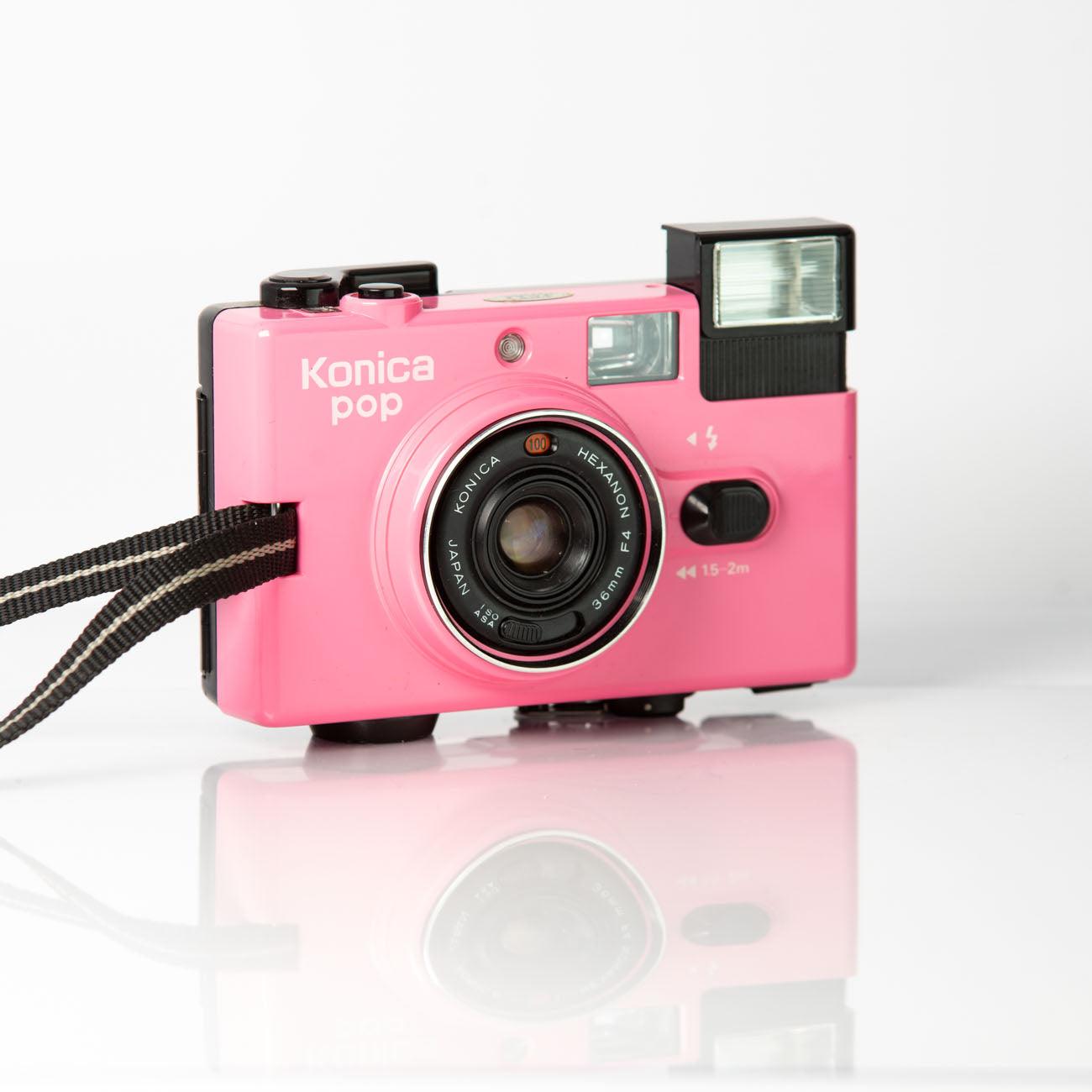 Konica pop rose appareil photo argentique