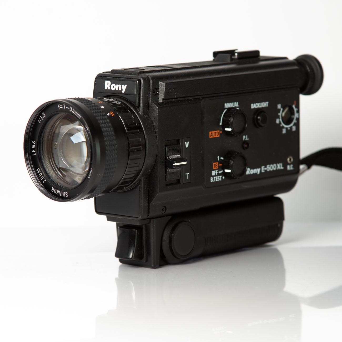 Rony E-500 XL camera super 8