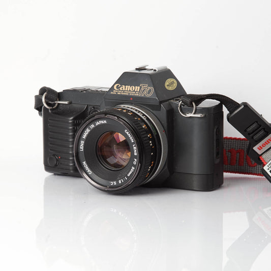Canon T70 50 mm f/1,8 SC